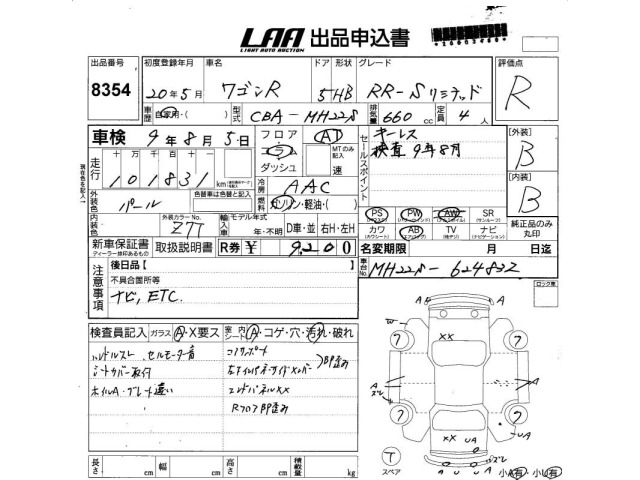 Suzuki WAGON R 2008 7686460-2