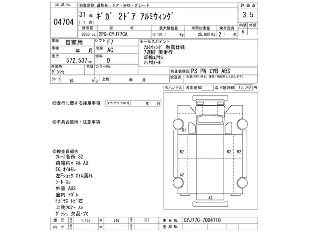 Isuzu GIGA 2019 7692067-2