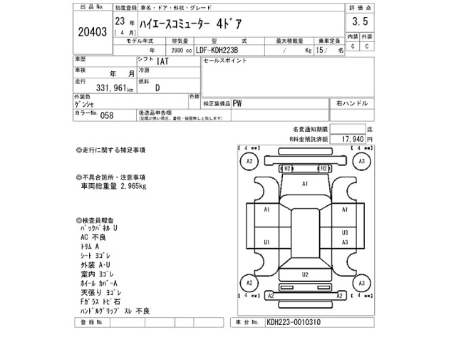 Toyota HIACE COMMUTER 2011 7690317-2
