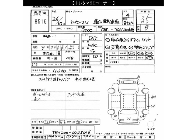 Toyota HIACE VAN 2014 7692986-2