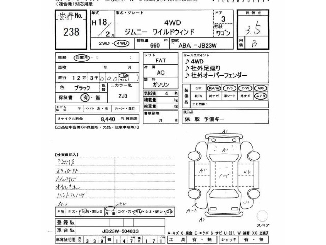 Suzuki JIMNY 2006 7695492-2