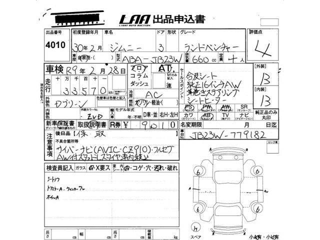 Suzuki JIMNY 2018 7695497-2