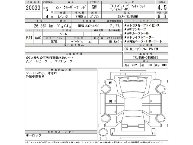 Toyota LAND CRUISER PRADO 2023 7690767-2