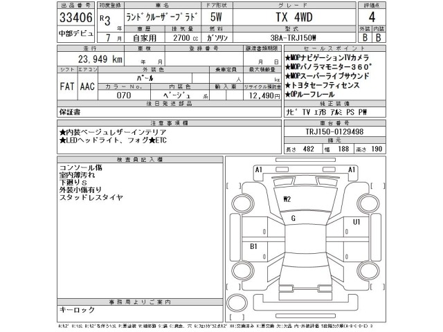 Toyota LAND CRUISER PRADO 2021 7690837-2