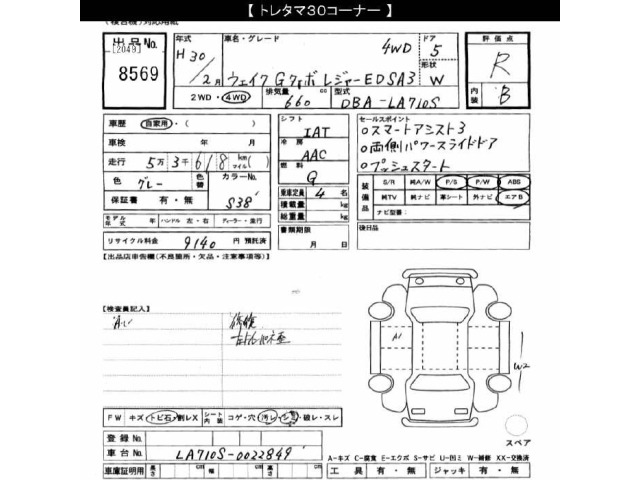 Daihatsu WAKE 2018 7690894-2