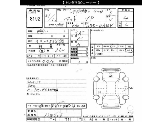 Suzuki ALTO 2019 7701704-2