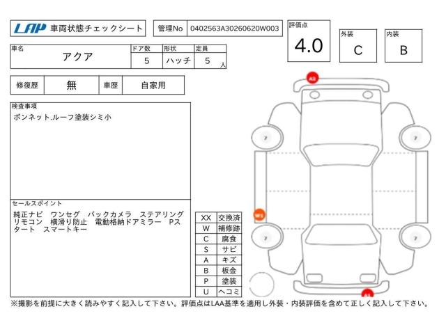 Toyota AQUA 2013 7714072-3