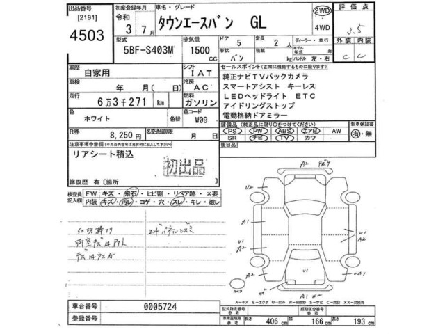 Toyota TOWNACE VAN 2021 7715372-2
