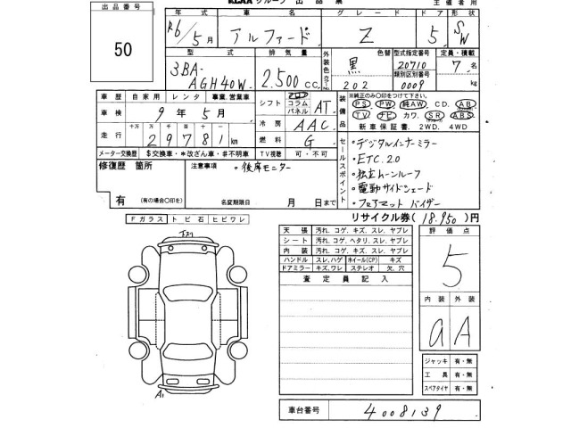 Toyota ALPHARD 2024 7716587-2