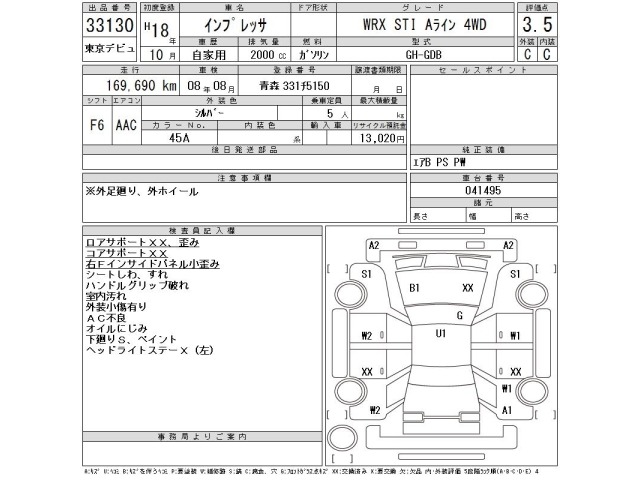 Subaru IMPREZA 2006 7732079-2