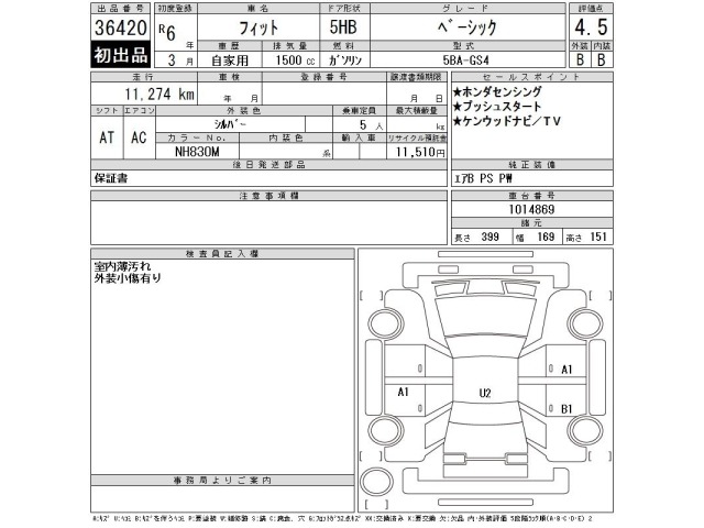 Honda FIT 2024 7741331-2