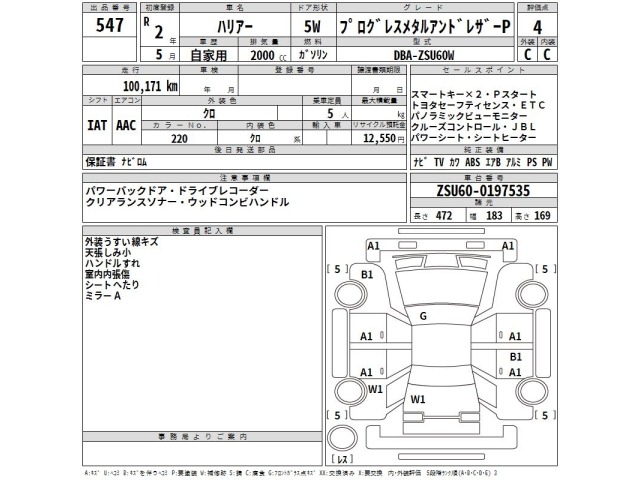 Toyota HARRIER 2020 7744566-2