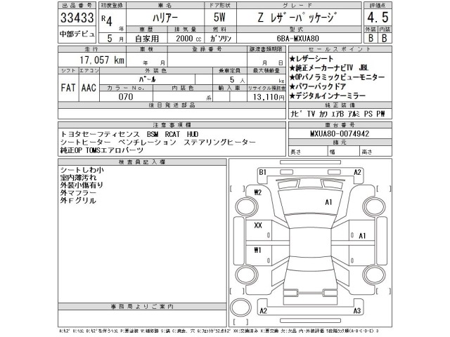 Toyota HARRIER 2022 7744712-2