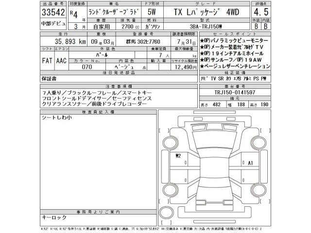 Toyota LAND CRUISER PRADO 2022 7741994-2