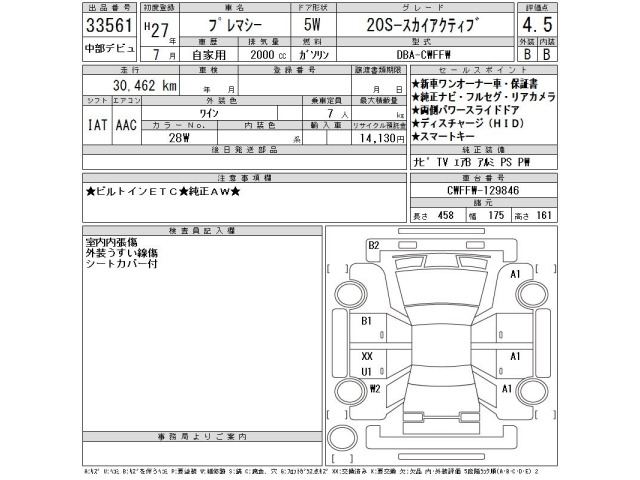 Mazda PREMACY 2015 7741306-2