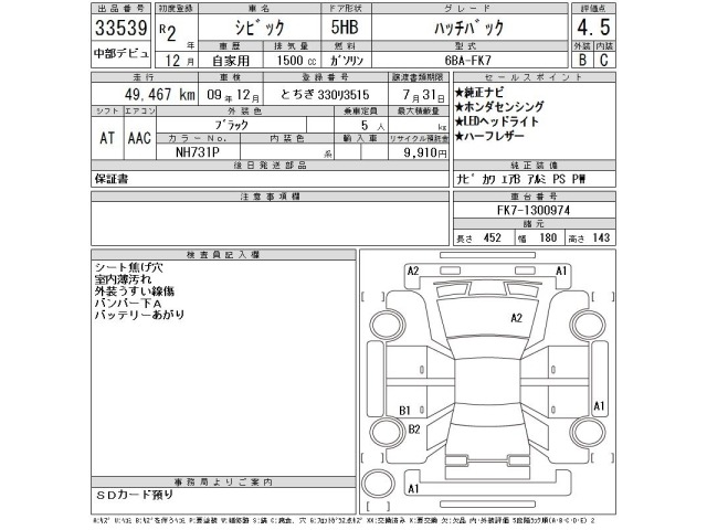 Honda CIVIC 2020 7773857-2