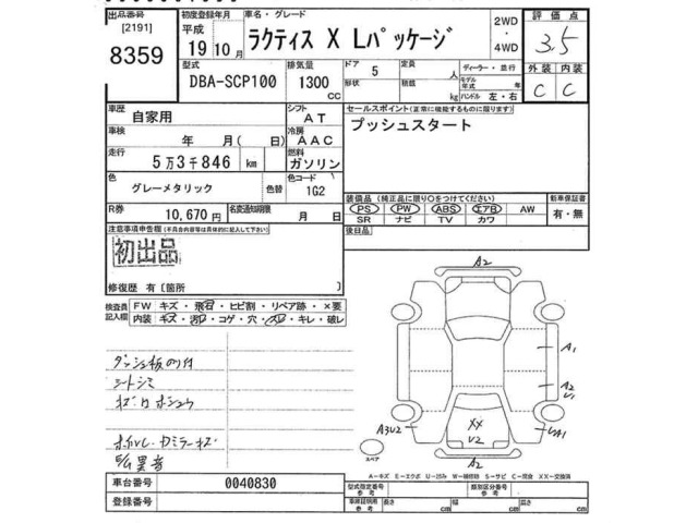 Toyota RACTIS 2007 7745739-2