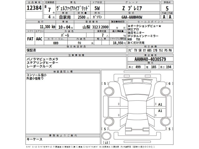 Toyota VELLFIRE 2025 7769073-2