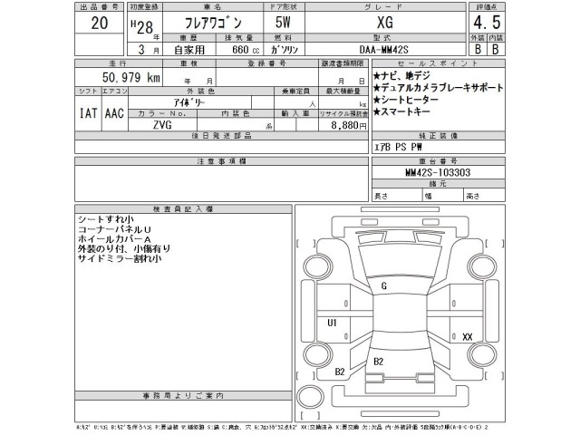 Mazda FLAIR WAGON 2016 7774617-2