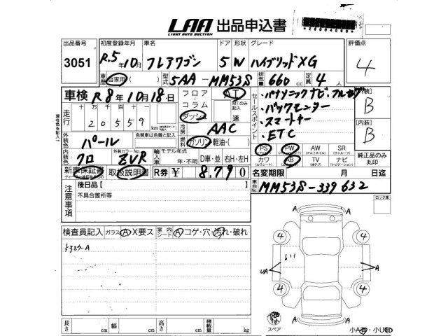 Mazda FLAIR WAGON 2023 7774625-2