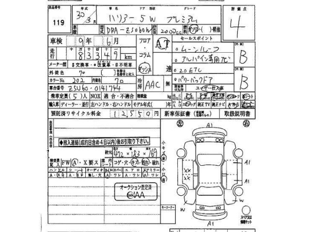 Toyota HARRIER 2018 7824884-11