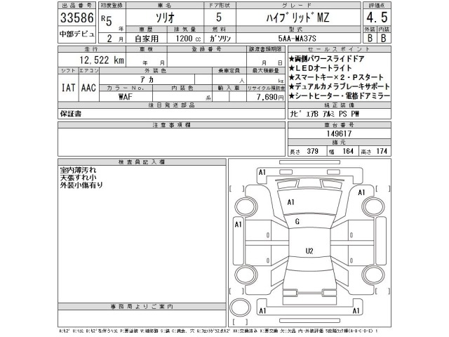 Suzuki SOLIO 2023 7778053-2