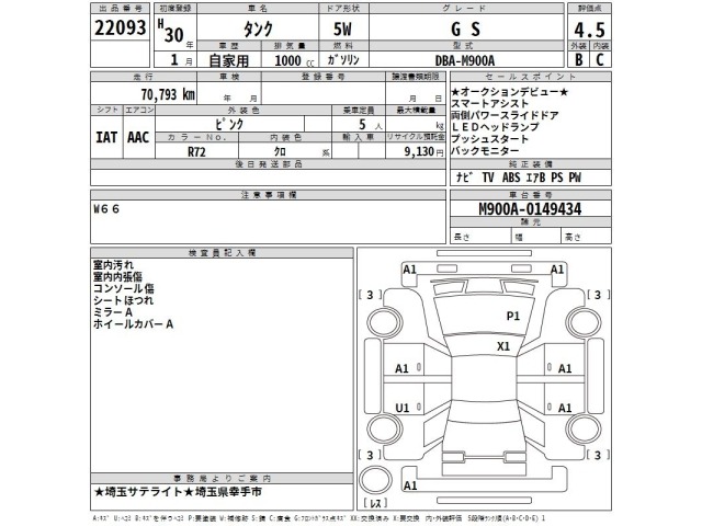 Toyota TANK 2018 7791196-2