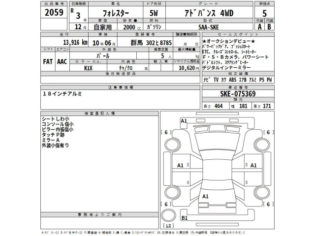 Subaru FORESTER 2021 7839281-2