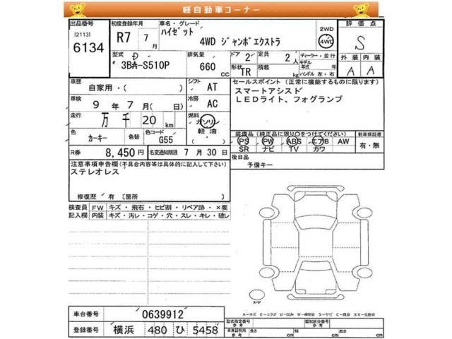 Daihatsu HIJET TRUCK 2025 7828254-2