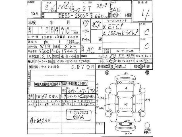 Daihatsu HIJET TRUCK 2020 7828406-4