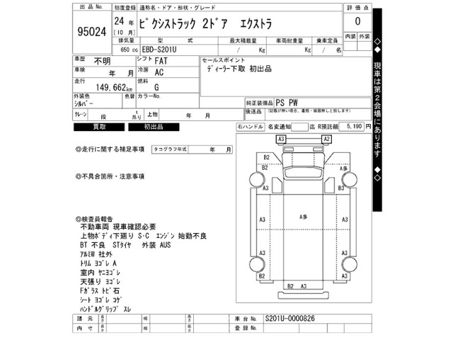 Toyota PIXIS TRUCK 2012 7840521-2
