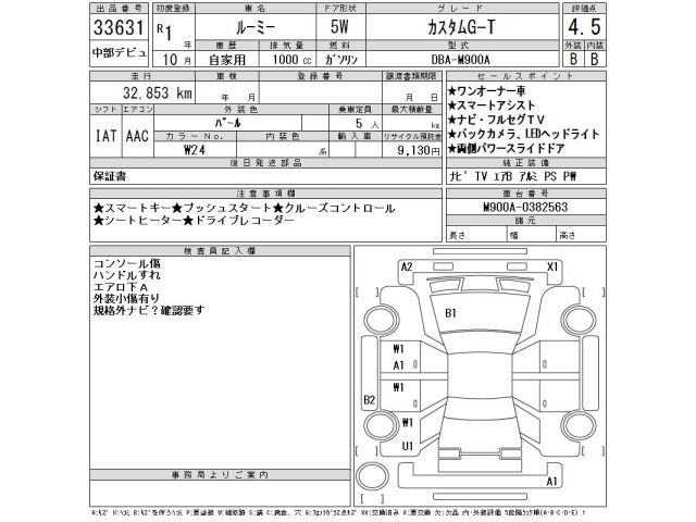 Toyota ROOMY 2019 7834889-2