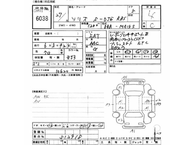 Suzuki SOLIO 2015 7844454-2