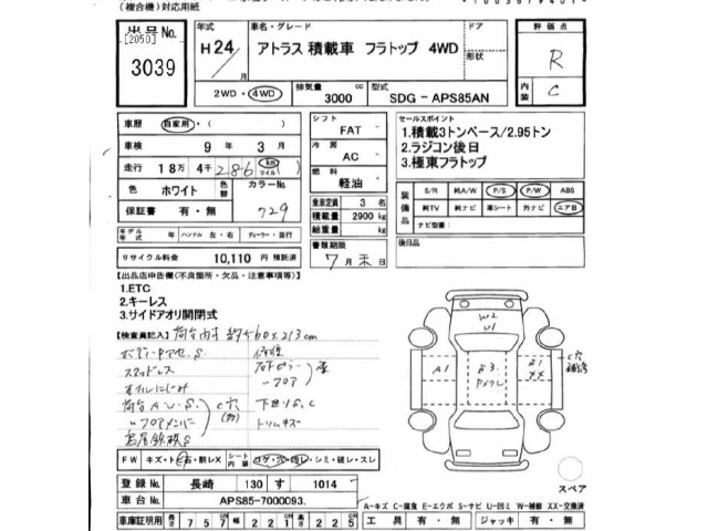 Nissan ATLAS 2012 7849713-2