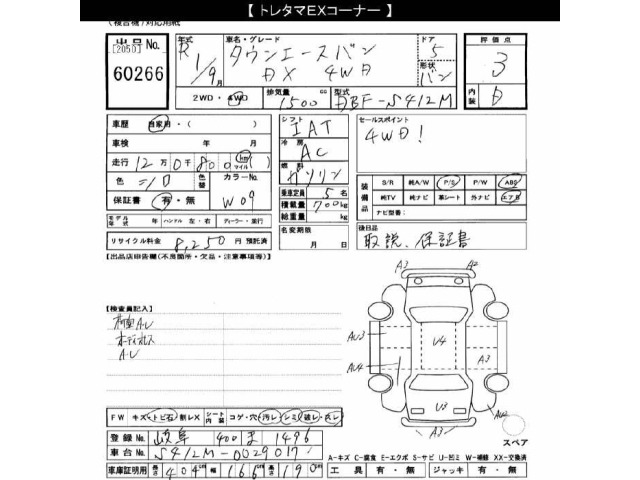 Toyota TOWNACE VAN 2019 7850627-2