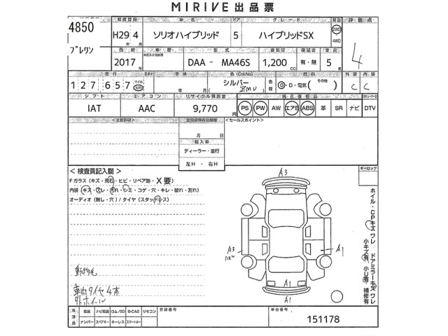 Suzuki SOLIO 2017 7858219-2