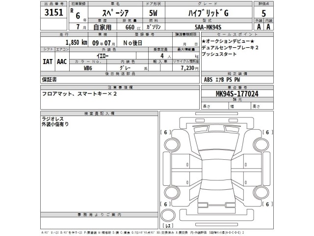 Suzuki SPACIA 2024 7850986-2