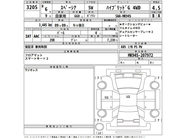 Suzuki SPACIA 2024 7850999-2