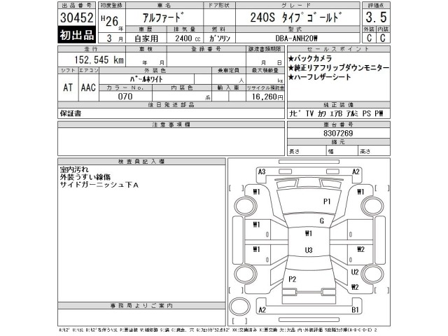 Toyota ALPHARD 2014 7904999-2
