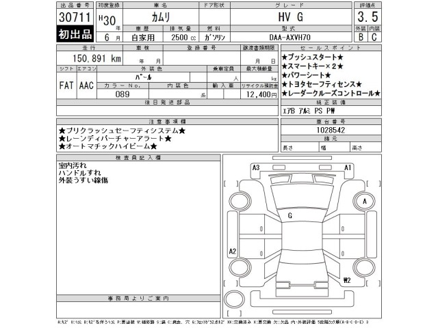 Toyota CAMRY 2018 7924632-2