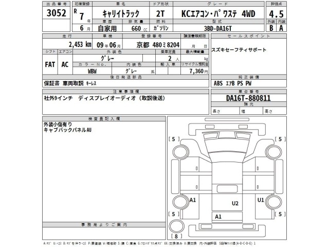 Suzuki CARRY TRUCK 2025 7911550-2