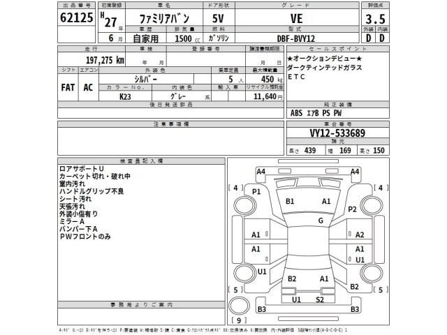 Mazda FAMILIA VAN 2015 7907591-2
