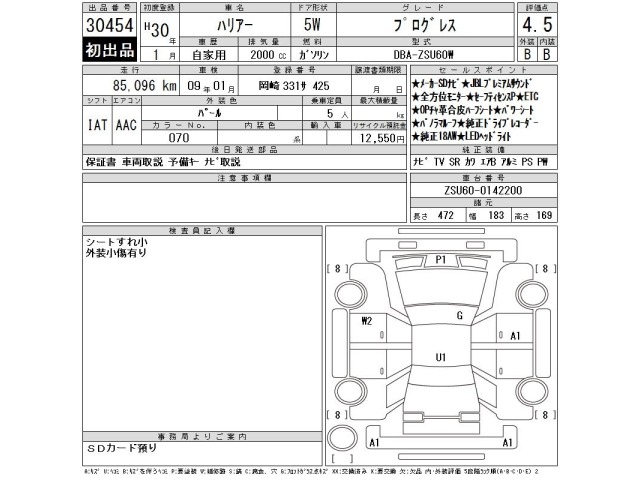 Toyota HARRIER 2018 7925743-2