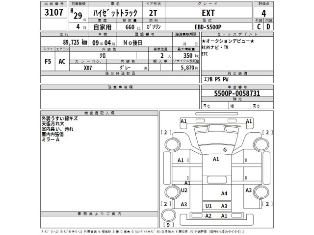 Daihatsu HIJET TRUCK 2017 7920916-2