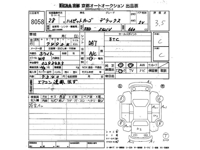 Daihatsu HIJET VAN 2016 7919591-2