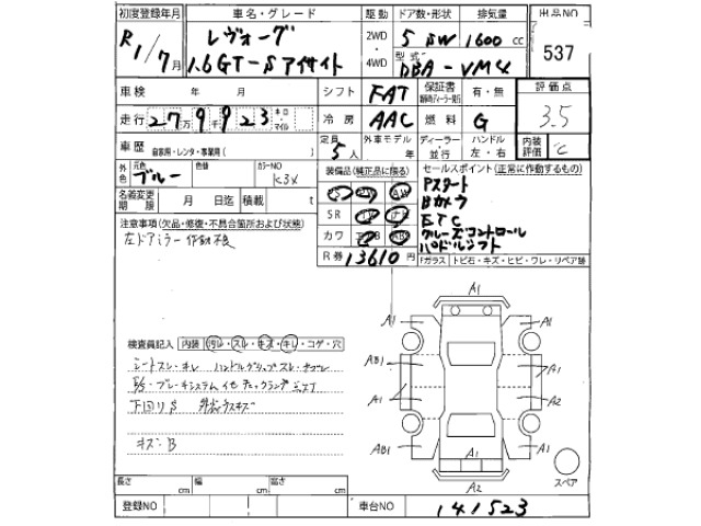 Subaru LEVORG 2019 7924009-2