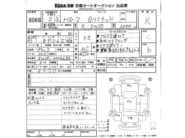 Toyota MR2 1990 7927035-2