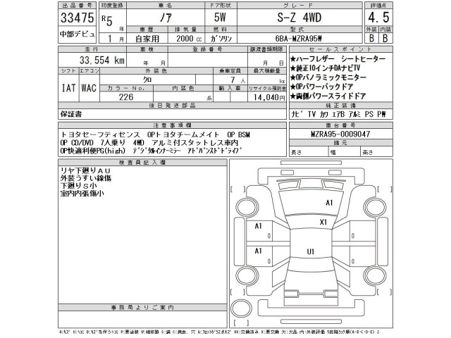 Toyota NOAH 2023 7923849-2