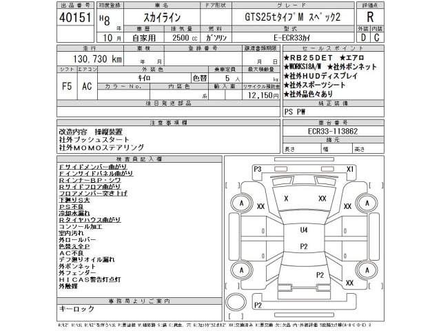Nissan SKYLINE 1996 7925247-2