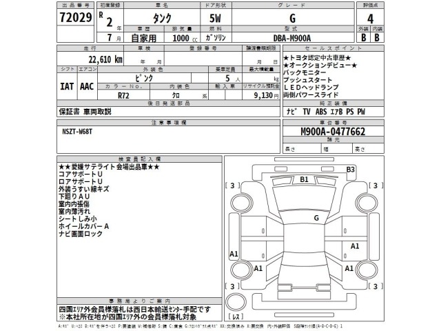 Toyota TANK 2020 7922929-2